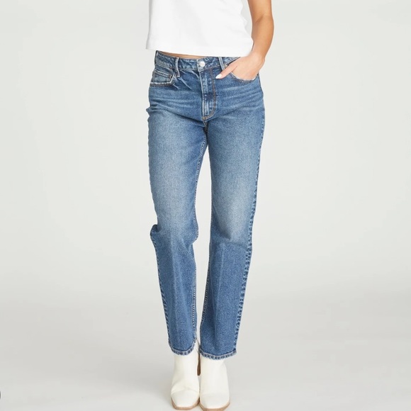 Driftwood Stella High Rise Straight Leg Jeans | 32 - Picture 10 of 10